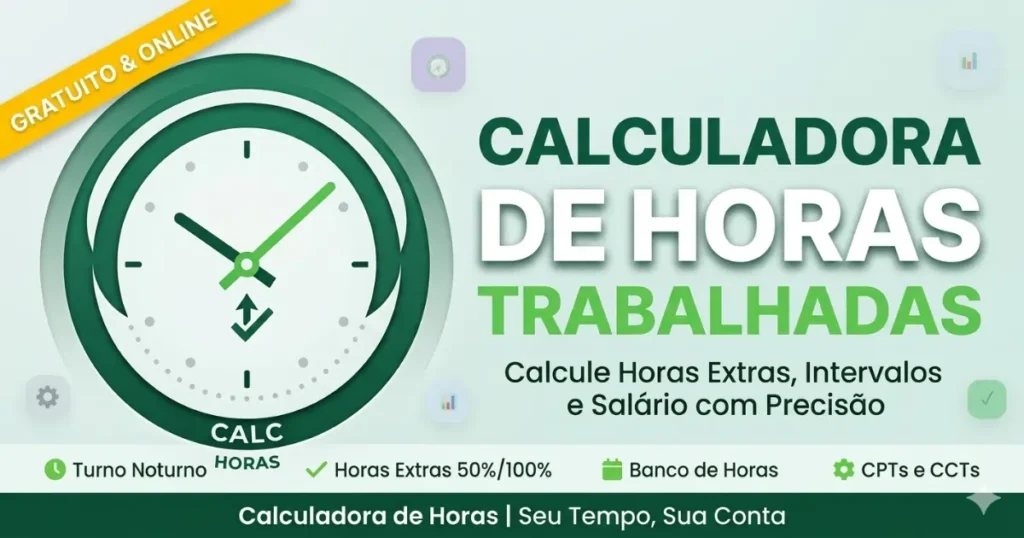 calculadora de horas trabalhadas